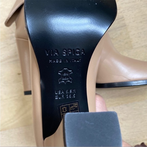 Via Spiga cream/beige ankle booties - Picture 5 of 6